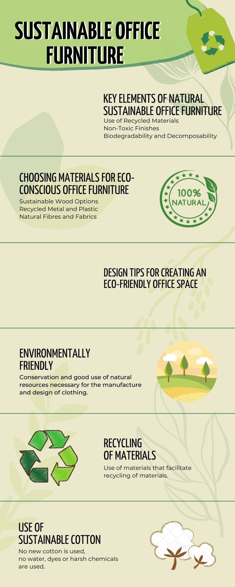 Natural Sustainable Office Furniture